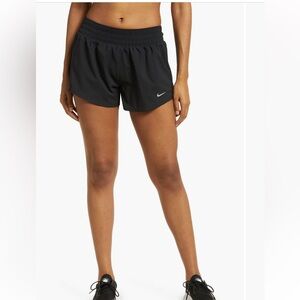Nike NWT Dri-Fit mid rise 3” brief line shorts